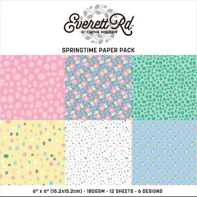 Everett Rd.by Cathe Holden Springtime - Dots Paper Pack